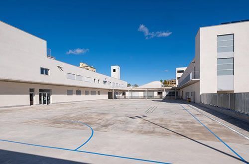 San Miguel Estructuras. Colegio La Purísima y San Antonio en Zaragoza