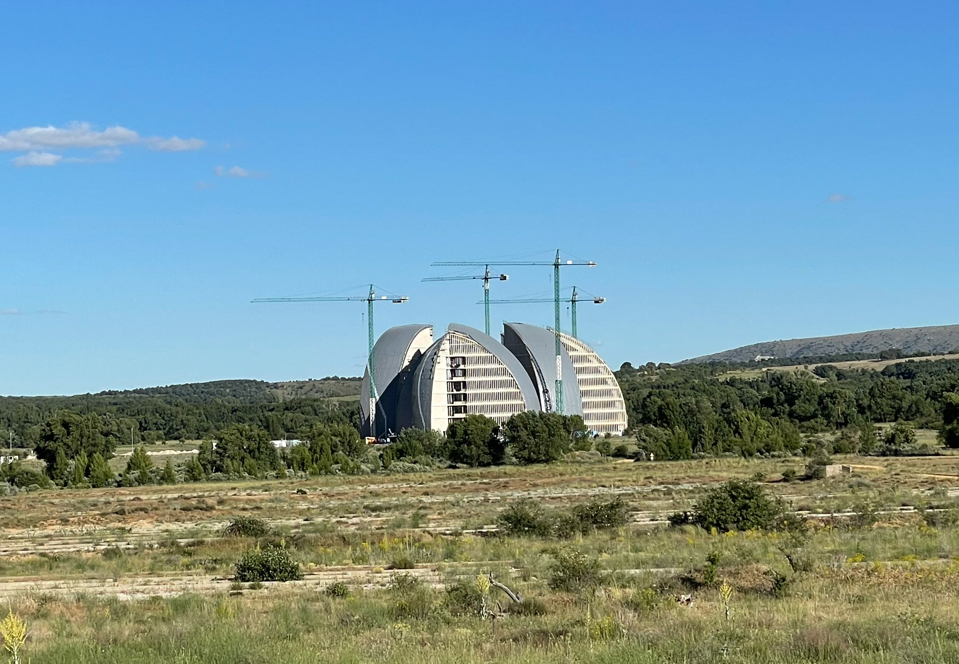 SM Estructuras. Cúpula de la energía del CMA en Garray